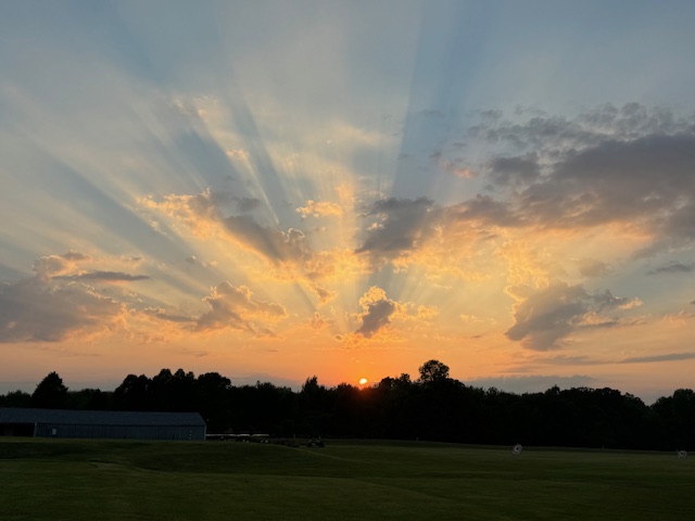 Course sunset